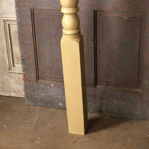 #55217 4x4 Salvaged Painted Turned Wood Porch Post image 2
