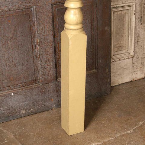 #55218 4x4 Salvaged Painted Turned Wood Porch Post image 2
