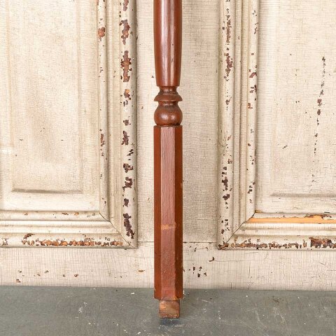 #55228 33" Antique Turned Wood Staircase Baluster image 2