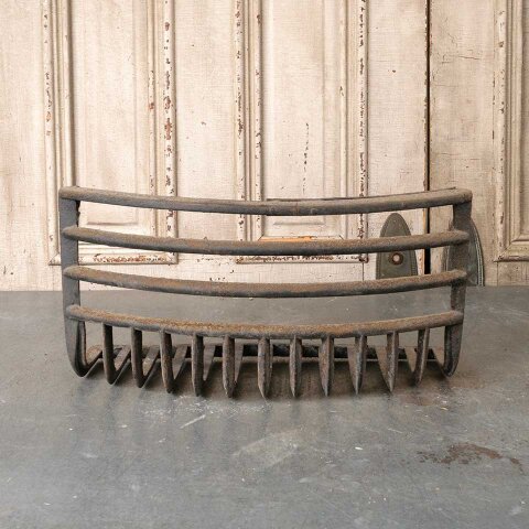 19x10 Antique Log Holder / Coal Basket