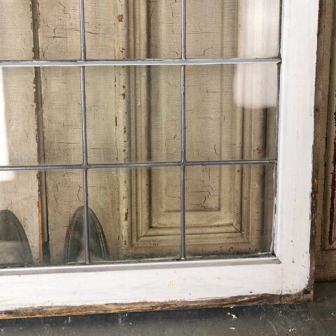 #55247 34x42 Antique Leaded Glass Window Sash image 4