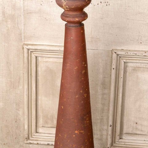 #55252 41x7 Salvaged Antique Staircase Newel Post image 3