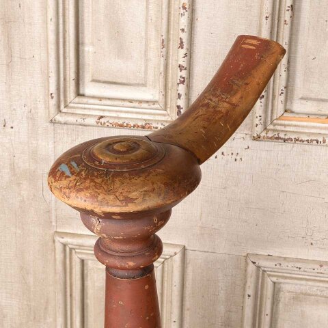 #55252 41x7 Salvaged Antique Staircase Newel Post image 4