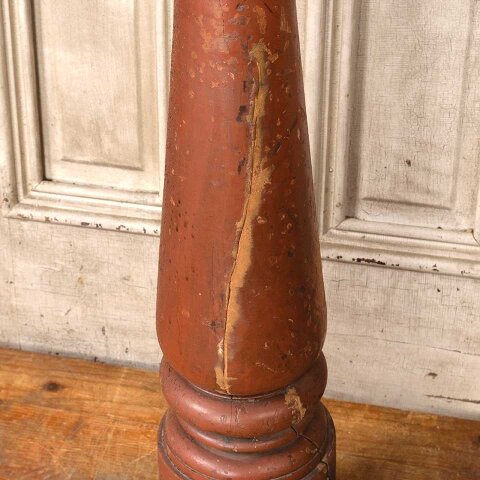 #55252 41x7 Salvaged Antique Staircase Newel Post image 7