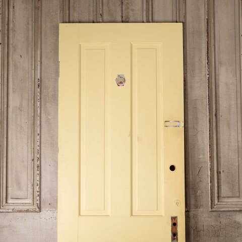 #55264 28x77 Salvaged Antique 4 Panel Interior Door image 7