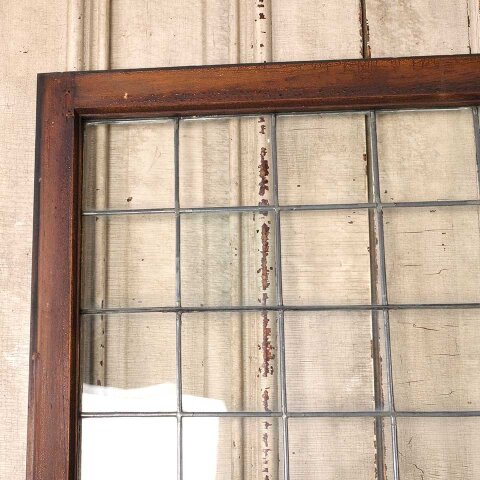 #55303 31x37 Antique 42 Lite Leaded Glass Window image 3