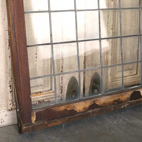 #55303 31x37 Antique 42 Lite Leaded Glass Window image 4