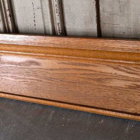 #55353 79x9 Oak Door / Window Header Trim Piece image 4