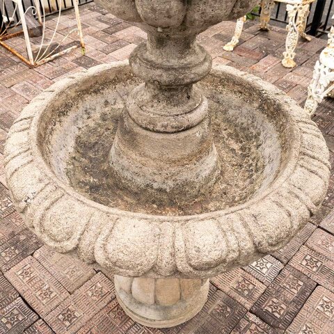 #55385 32x51 Ornate Cast Concrete Garden Fountain image 2
