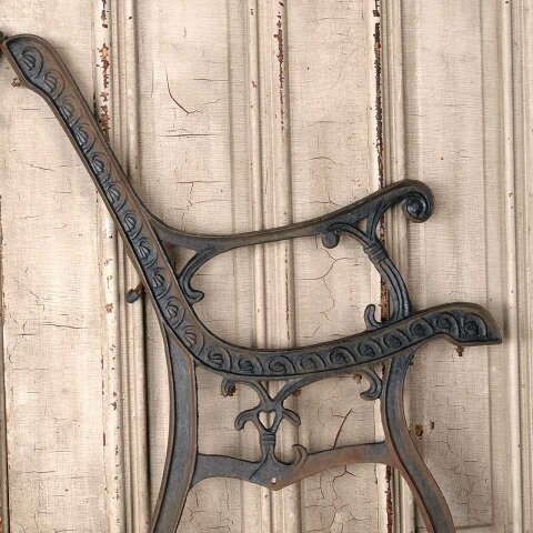 #55392 24x31 Cast Iron Garden / Park Bench Sides image 3