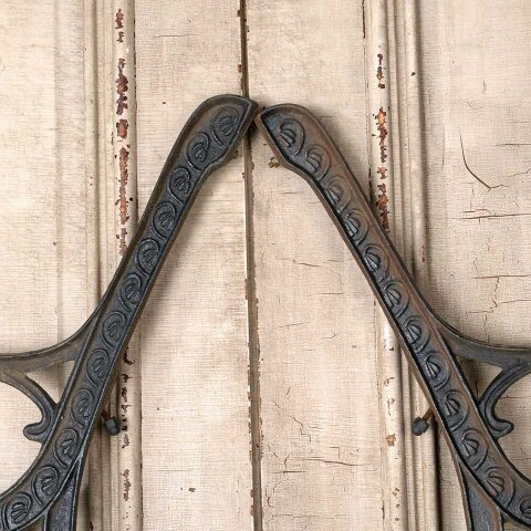 #55392 24x31 Cast Iron Garden / Park Bench Sides image 5