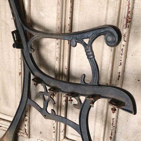 #55392 24x31 Cast Iron Garden / Park Bench Sides image 8