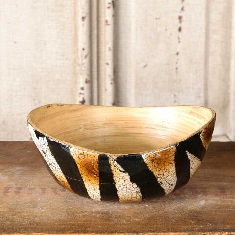 #55396 Carved Wood Bowl image 2