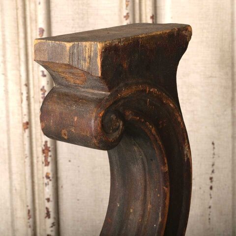 #55417 Salvaged Antique Carved Wood Support Legs image 5