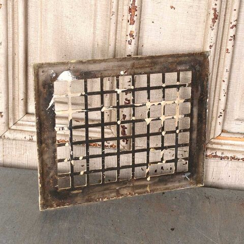 #55425 9x11 Antique Heat Grate Wall Vent Cover image 2