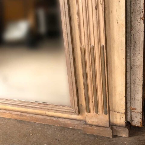 #55427 68x84 Large Wood Framed Beveled Mirror image 6