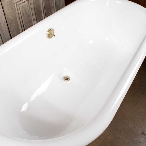 #55428 69" Reproduction Cast Iron Clawfoot Bathtub image 4