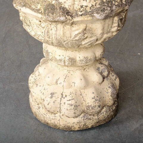 #55441 Vintage Cast Concrete Garden Finial Ornament image 2
