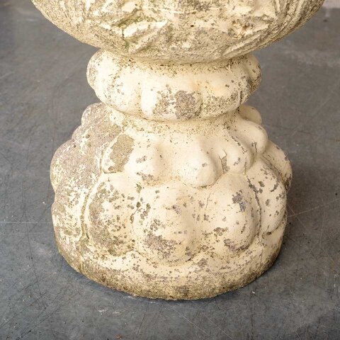 #55441 Vintage Cast Concrete Garden Finial Ornament image 6