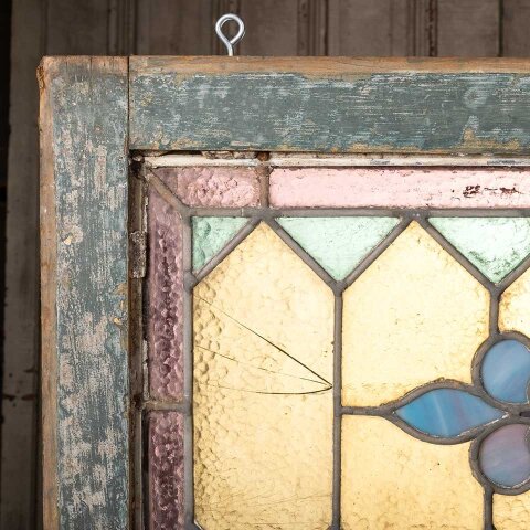 #55443 36x15 Stained Glass "48" Transom Window image 3