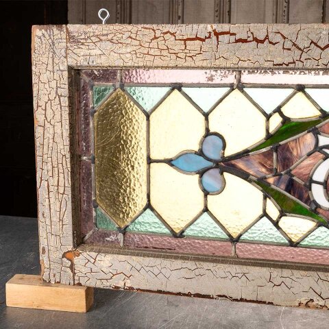 #55443 36x15 Stained Glass "48" Transom Window image 7