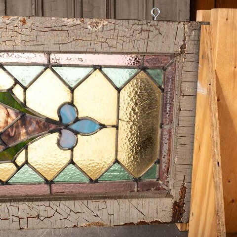 #55443 36x15 Stained Glass "48" Transom Window image 8