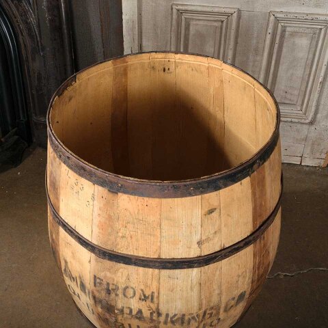 #55446 26x29 Columbus Packing Co. Wood Barrel image 8
