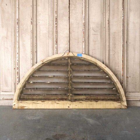 #55452 41x20 Arched Top Wood Building Vent image 6