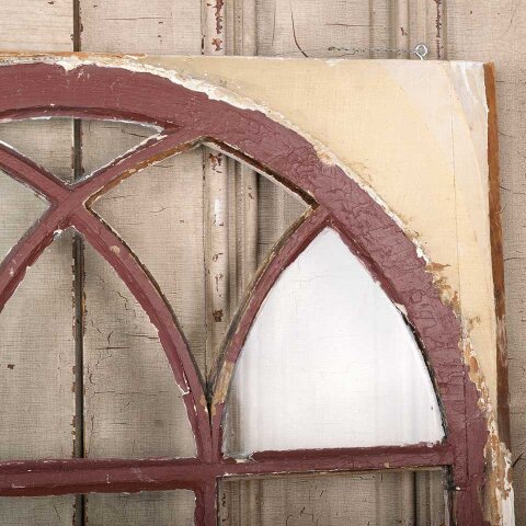 #55461 33x27 Antique Gothic Divided 9 Lite Window image 6