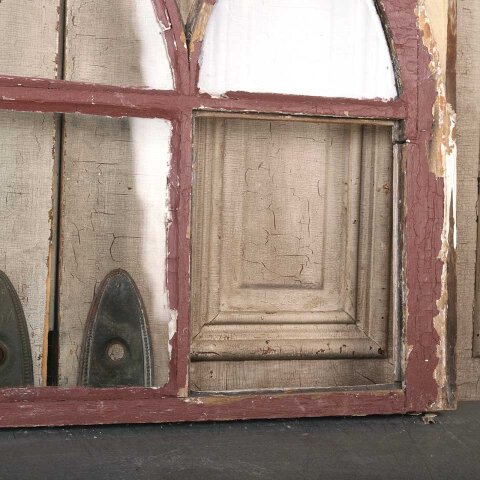 #55461 33x27 Antique Gothic Divided 9 Lite Window image 8