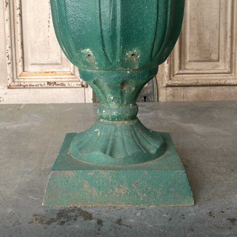 #55463 Vintage Cast Aluminum Garden Urn Planter image 2