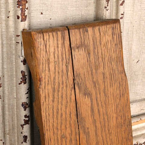 #55470 Salvaged Oak Interior Door Plinth Trim Block image 5