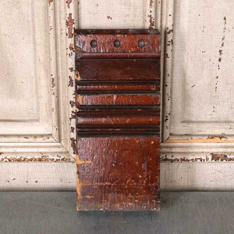 #55478 Antique Wood Interior Door Plinth Trim Block image 5