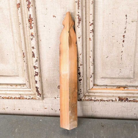#55482 Antique Interior Corner Baseboard Trim Block image 4