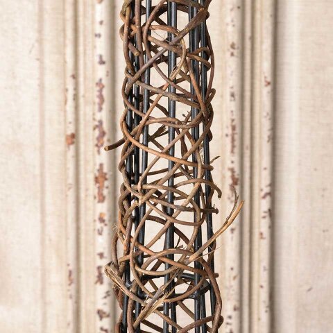#55506 Vine and Metal Wire Decorative Vase image 3