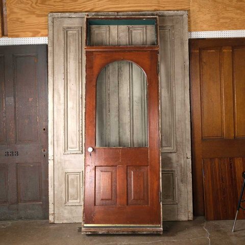#55534 Antique Victorian Half Lite Entryway w/ Jamb image 5