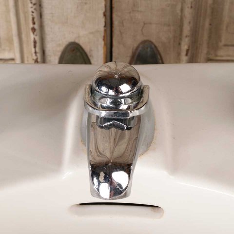 #55557 24x20 Antique Porcelain Bathroom Sink image 6