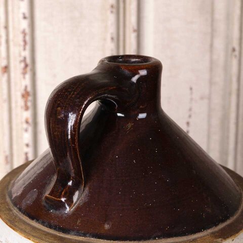 #55575 Antique 1 Gallon Stoneware Jug Crock image 5