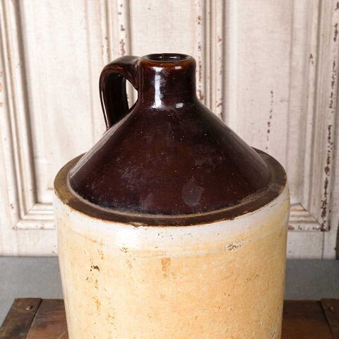 #55575 Antique 1 Gallon Stoneware Jug Crock image 6
