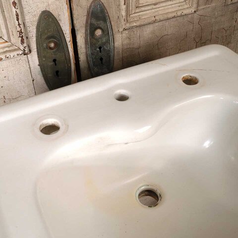 #55609 Antique Standard Porcelain Pedestal Sink image 6