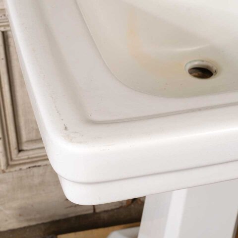 #55609 Antique Standard Porcelain Pedestal Sink image 8
