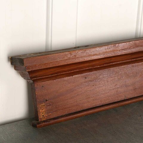 #55625 44" Antique Wood Door/Window Header image 3