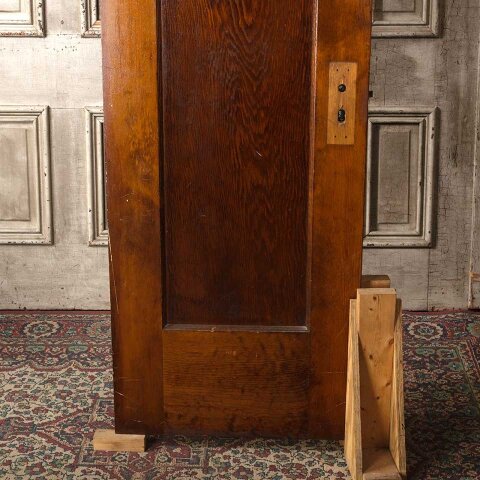 #55628 24x78 Salvaged Antique 1 Panel Interior Door image 3