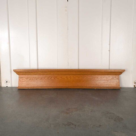 49" Salvaged Oak Wood Door/Window Header