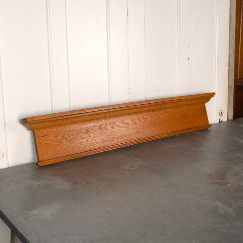 #55635 49" Salvaged Oak Wood Door/Window Header image 2
