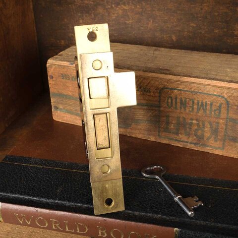 #55641 Antique Russell & Erwin Mortise Lock Set image 4