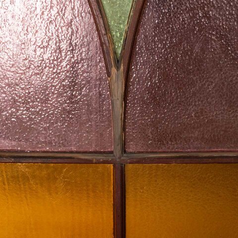 #55704 37x58 Pointed Arch Colored Glass Window image 2