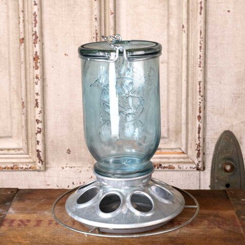 #55712 Mason Jar Bird / Chicken Feeder image 4