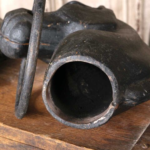 #55717 Vintage Cast Iron Horse Head Hitching Post image 6