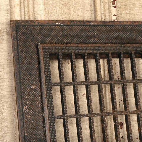 #55721 17x25 Antique Cold Air Return Floor Grate Set image 2